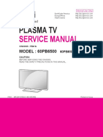 Plasma TV: Service Manual