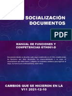 Socializacion Cambios