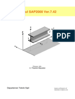 Modul Sap2000 Sesi 1 Pengenalan