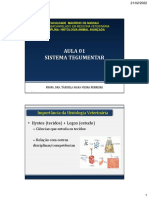 Sistema tegumentar: estrutura e funções da pele