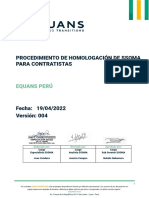 SSOMA-P-015-004 Homologación de SSOMA para Contratistas Rev04