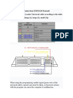 Connect With The Loader Universal Cable According To The Table (Large (1), Large (2), Small (3) )