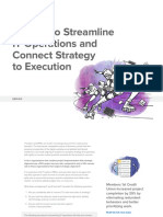 3 Steps To Streamline IT Operations and Connect Strategy To Execution