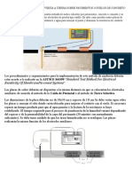 Medida de Resistencia de Puesta A Tierra Sobre Pavimentos o Suelos de Concreto
