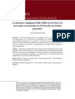 Business Judgment Rule - Jesús Hernández