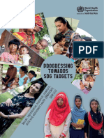 Progressing Towards SDG Targets: Se Xual, Reproductive, Maternal, Newborn, Child and Adolescent Health (SRMNCAH)