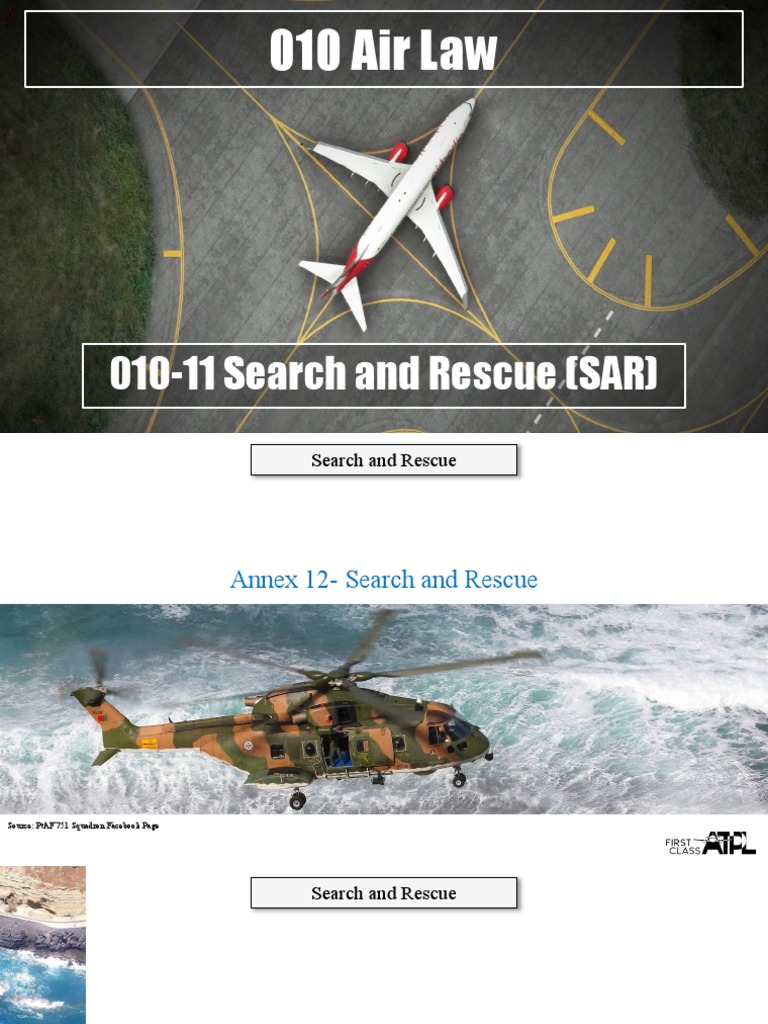 ICAO Annex 12: Search and Rescue Guide | PDF | Search And Rescue | Air ...