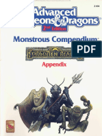 TSR2104 - MC3 - Forgotten Realms - Monstrous Compendium