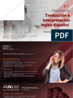 Maestria en Traduccion e Interpretacion Ingles Espanol - KBD