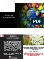 ESG na Agropecuária - Modelo de Gestão