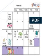 March Calendar 2021