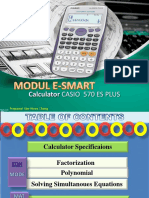 Calculator CASIO 570 ES PLUS: Prepared Lim Hwee Cheng