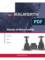 WALWORTH VALVULA hierro