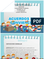 Acuerdos de Conviencia