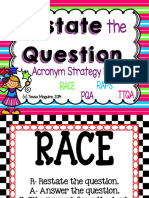 RestatetheQuestionAcronymStrategyPosters 1