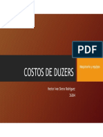 Costos de Duzers