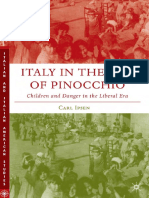 Carl Ipsen - Italy in The Age of Pinocchio - Children and Danger in The Liberal Era (Italian & Italian American Studies) (2006)