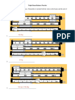 Record The Mass Show On Each Balance. Remember To Include Both The Value On The Beams and The Unit of Measurement