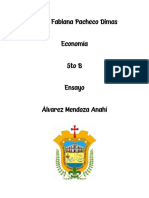 Economía Ensayo - Alvarez Mendoza Anahi