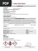 Toro Lithium Ion Battery Safety Data Sheet | PDF | Toxicity | Lithium ...