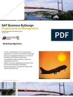 Sap Business Bydesign: Organizational Management