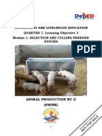 Animal Production Grade 10 - Q1 M1 (Swine)