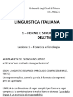 Linguistica 1