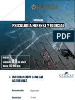 Psicología Forense y Judicial