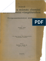 REDIGER - Mez Mumez Chemiai Biochemiai Vizsgalatahoz Adatok - 1942 - OCR