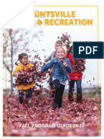 Fall 2022 Parks Rec Guide