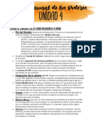 Constitucional de Los Poderes Unidad 4