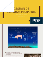 11. GESTION DE RESIDUOS PECUARIOS