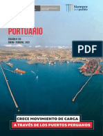 Puertos peruanos movieron más de 100 millones de toneladas en 2021