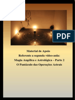 Material de Apoio - Magia Angelica e Astrologica