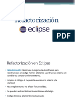 Refactorizacion Eclipse