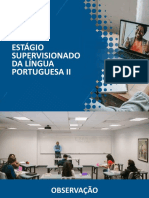 Estágio Supervisionado Da Língua Portuguesa Ii