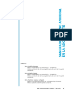 Sangrado Uterino Anormal en Pediatria (SUA) - (MAP 5)