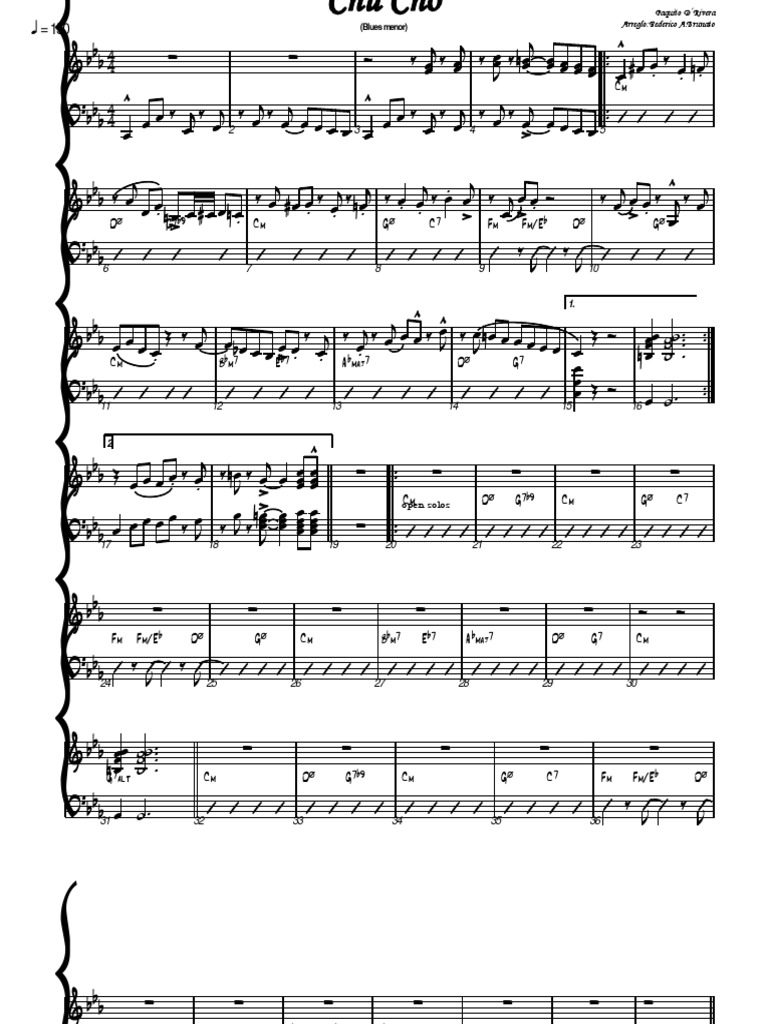 Chu Cho FINAL 2018 Piano | PDF