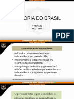 História do Brasil no 1o Reinado