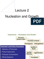 Nucleation & Growth