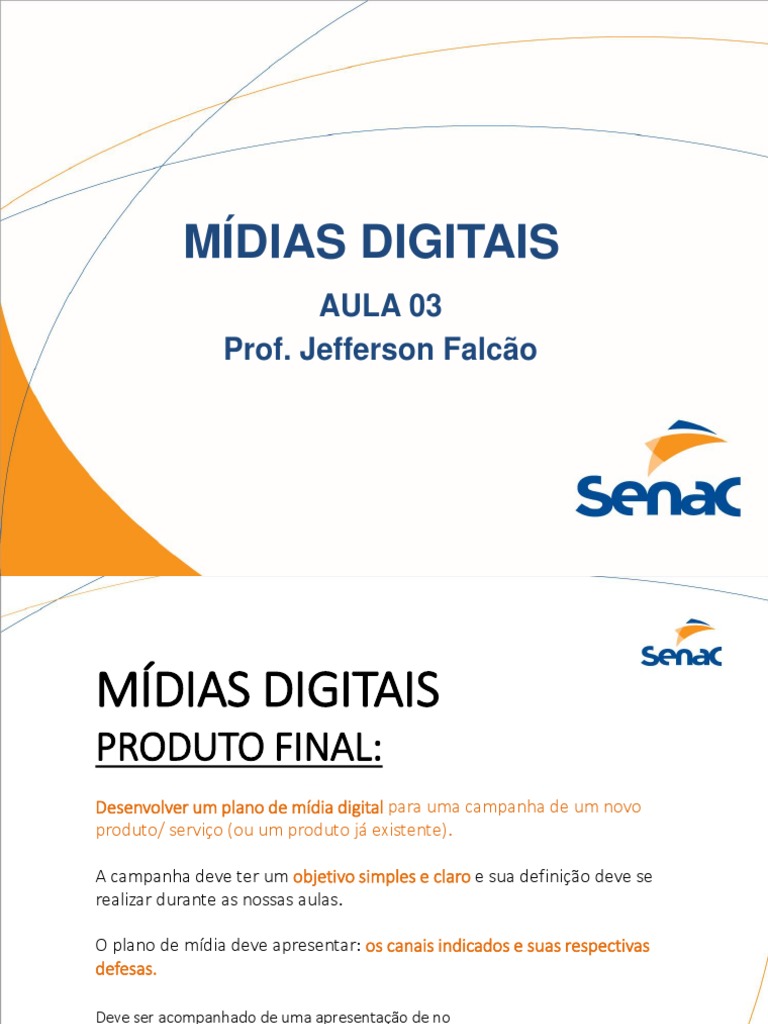 U.C Midias Digitais | PDF | Marketing | Publicidade