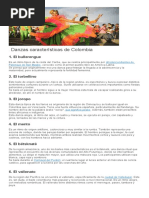 Bailes Típicos de la Región Caribe Colombiana | PDF | Bailes