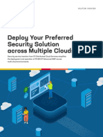 Deploy Your Preferred Security Solution Across Multiple Clouds