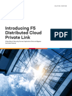 Introducing f5 Distributed Cloud Private Link Solution Overview