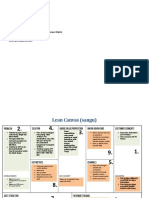 Template Lean Canvas