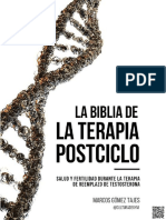 Biblia de La Terapia Postciclo-Marcos Gomez Tajes