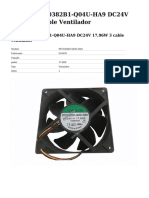 SUNON PFC0382B1-Q04U-HA9 DC24V 17,96W 3 Cable Ventilador (ES)