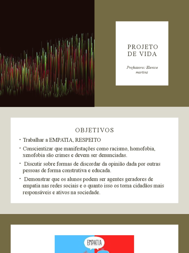 Projeto de Vida - Empatia | PDF | Empatia | Emoções