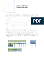 Cadenas de Markov Ejercicios Resueltos 1 PR