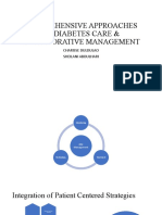 Comprehensive Approaches To Diabetes Care & Collaborative Management